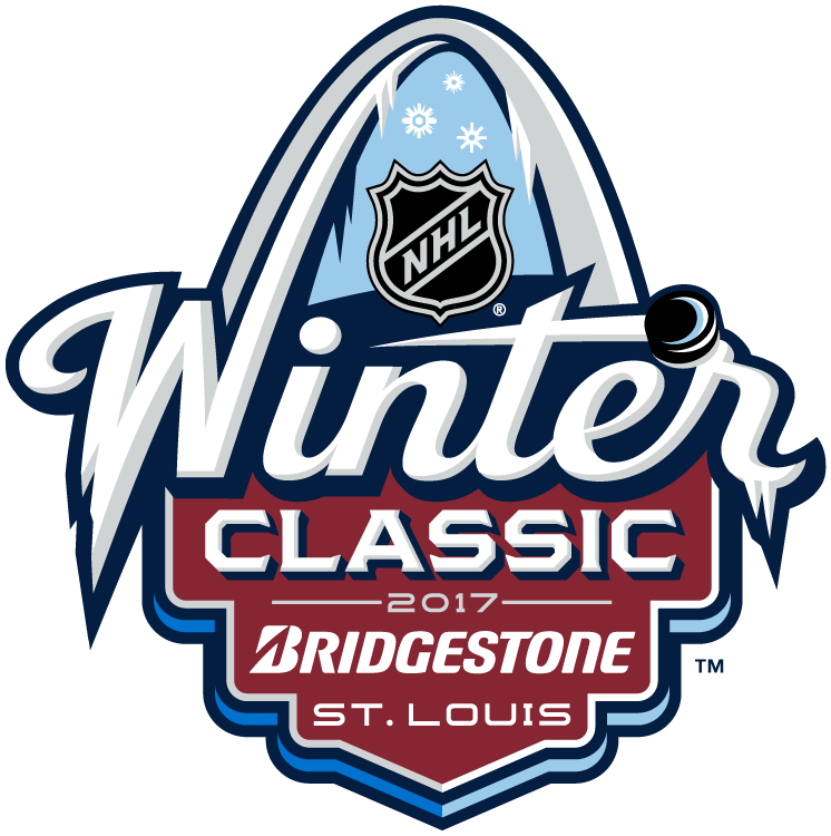 NHL Winter Classic 2017 Sponsored Logo iron on transfers for T-shirts
